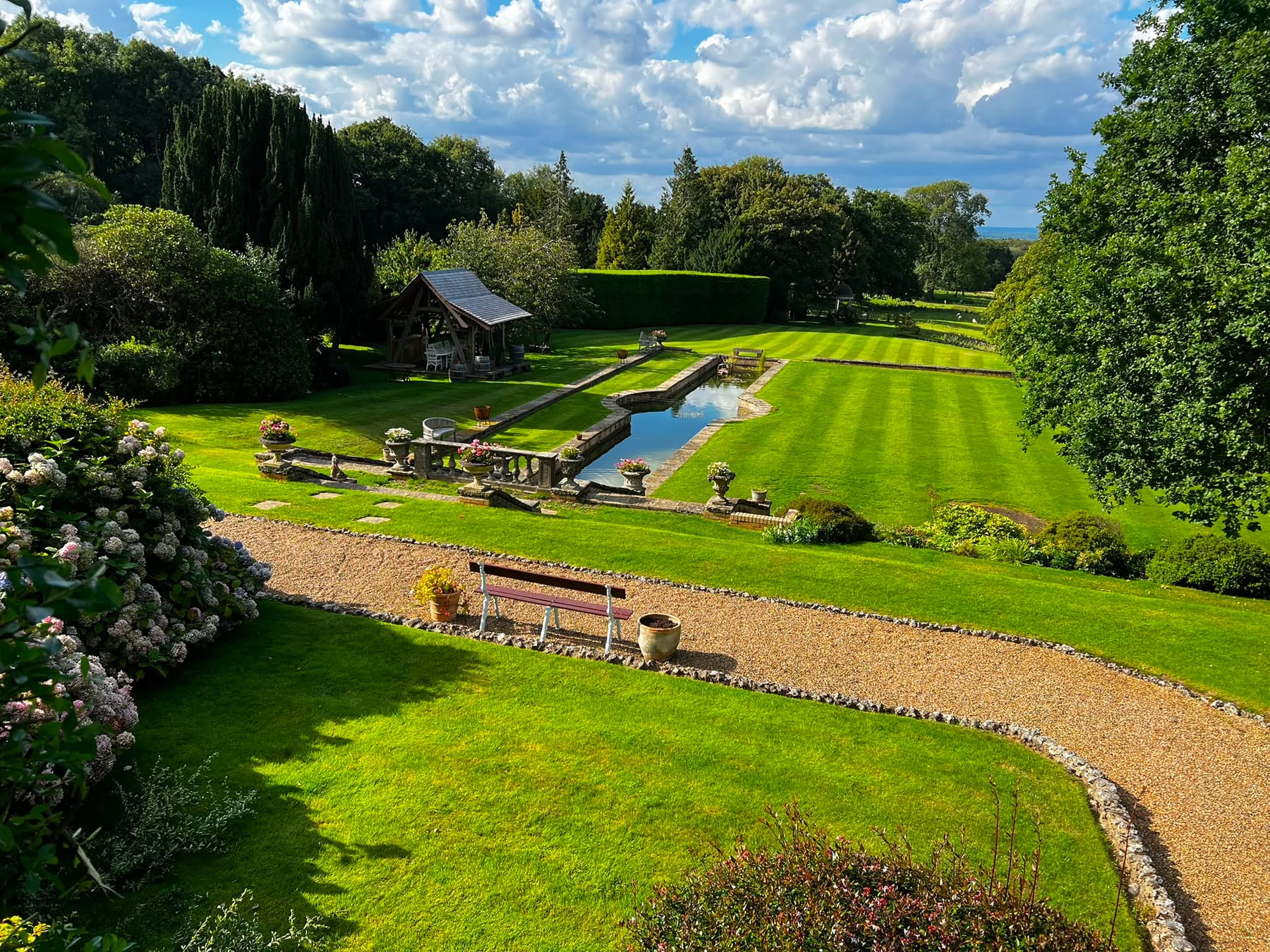 Gemzas Garden Maintenance and Landscaping Maintained lawn and garden view