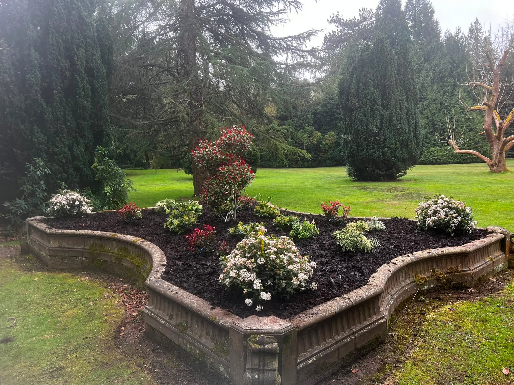 Gemzas Garden Maintenance and Landscaping Planted raised bed